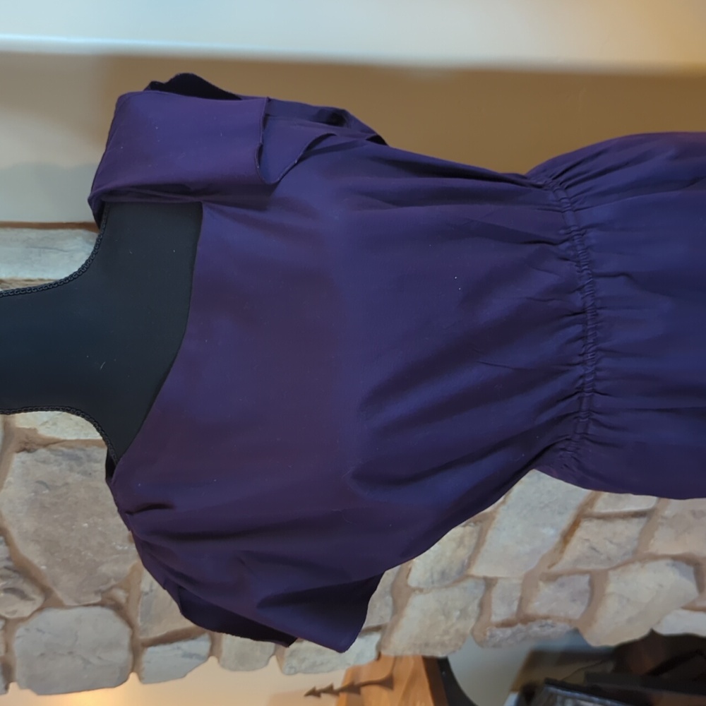 GAP dress with asymmetrical neckline